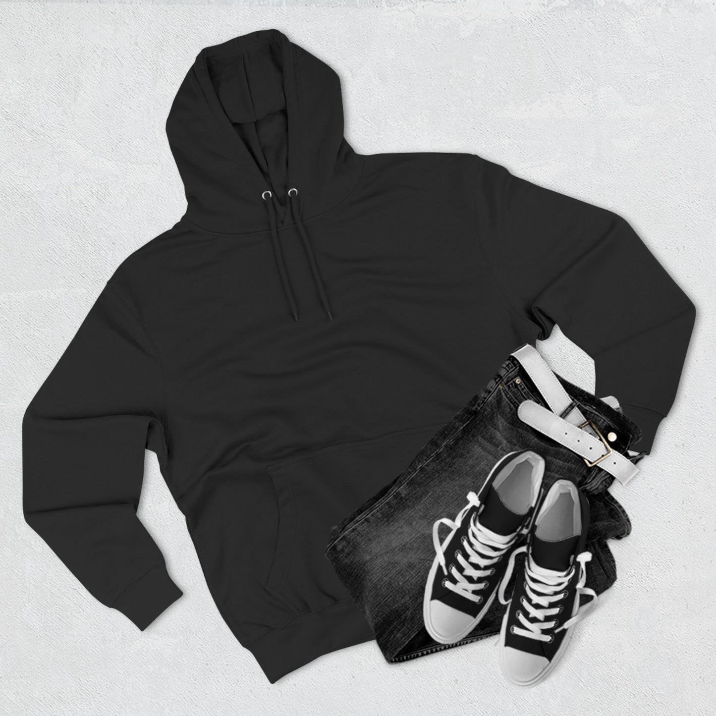 JUCE SPORT EMBROIDERED Three-Panel Fleece Hoodie