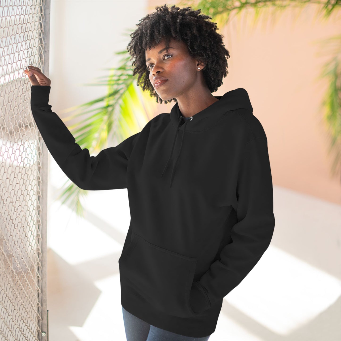 JUCE SPORT EMBROIDERED Three-Panel Fleece Hoodie