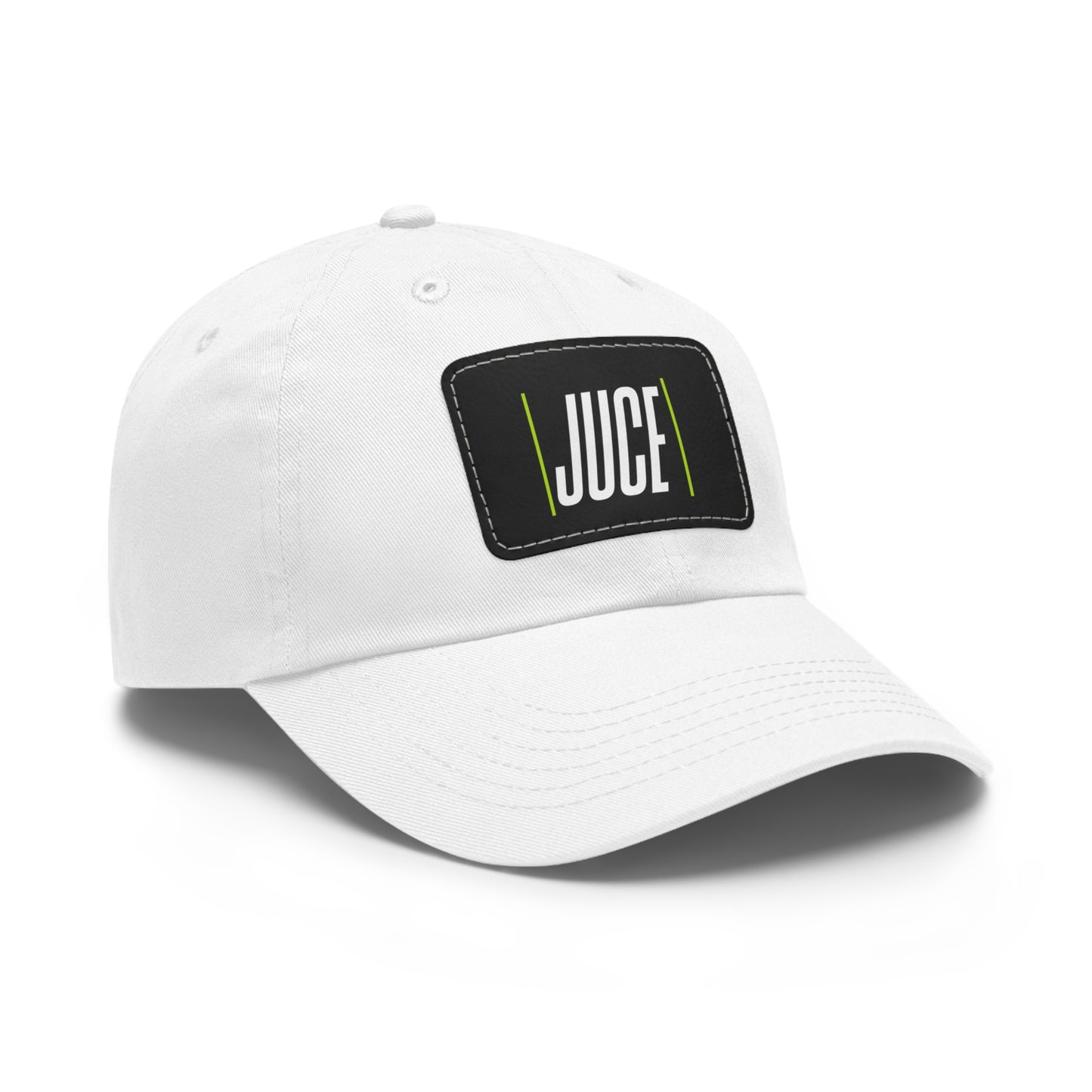 JUCE SPORT LOGO LEATHER PATCH Dad Hat with Leather Patch (Rectangle)