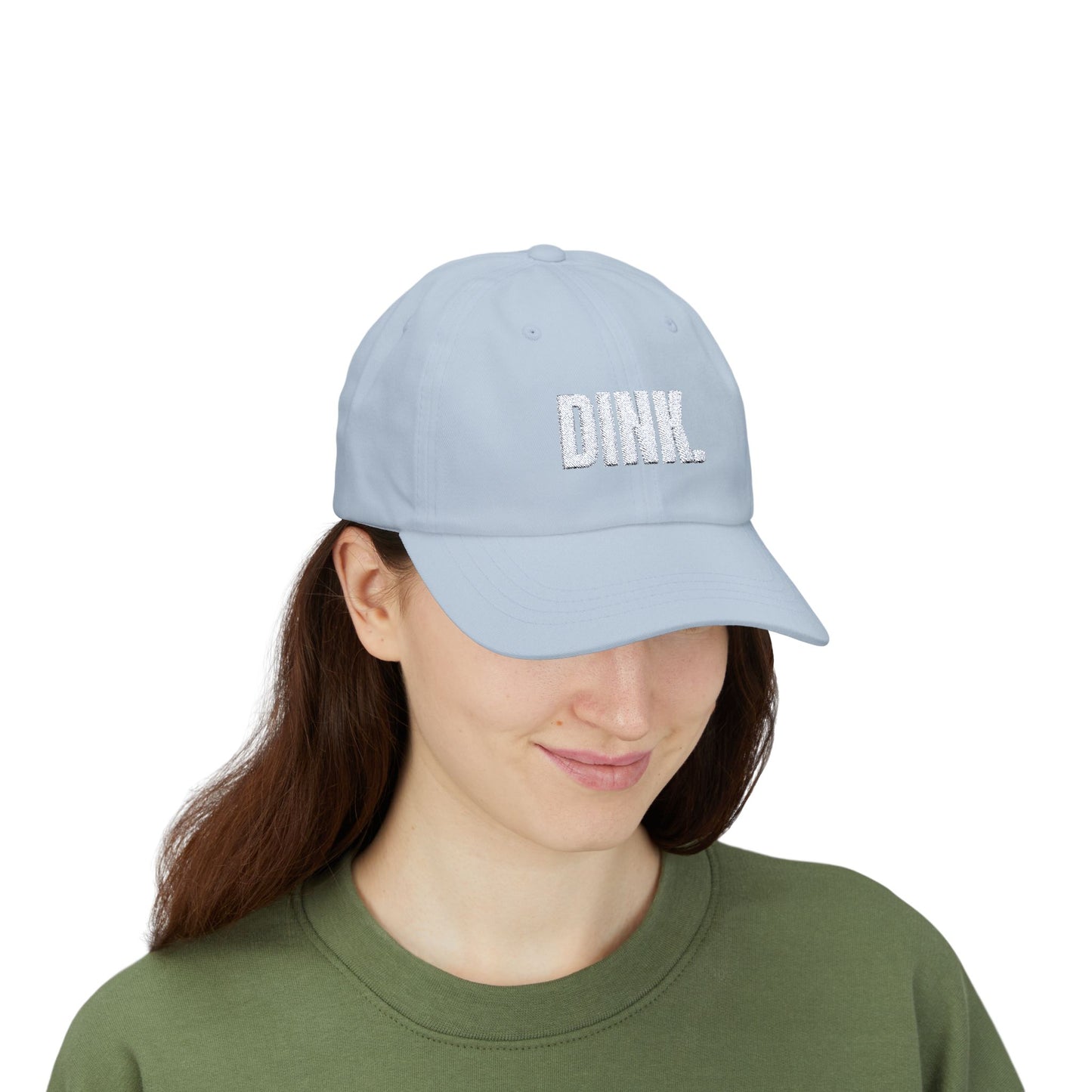 EMBROIDERED PICKLEBALL DINK LOGO Classic Dad Cap