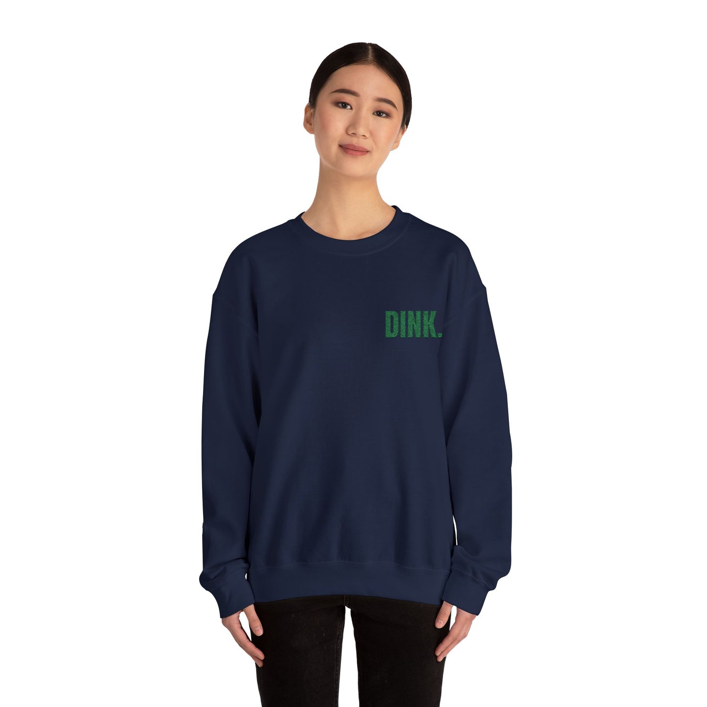 DINK EMBRODIERED LOGO Unisex Heavy Blend™ Crewneck Sweatshirt