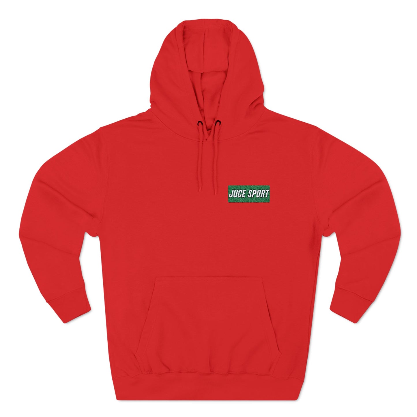 JUCE SPORT EMBROIDERED Three-Panel Fleece Hoodie