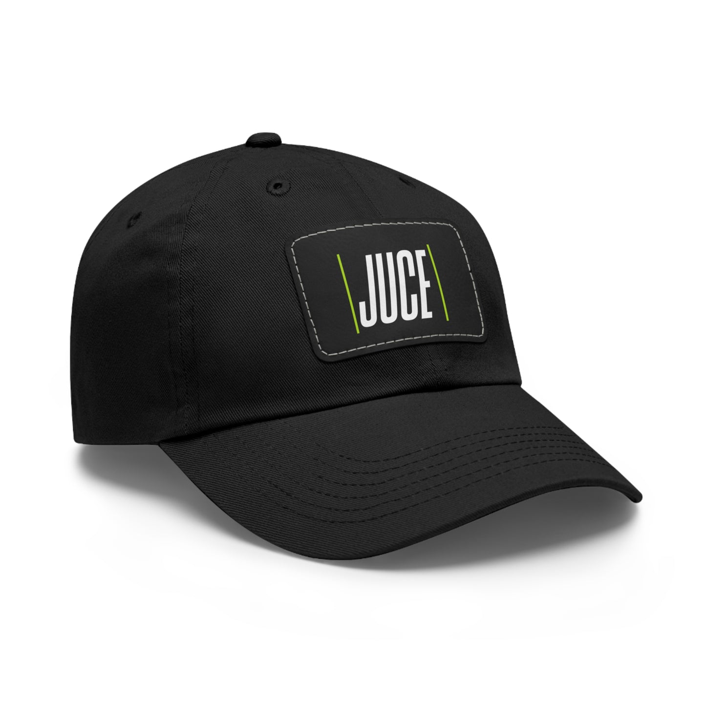 JUCE SPORT LOGO LEATHER PATCH Dad Hat with Leather Patch (Rectangle)