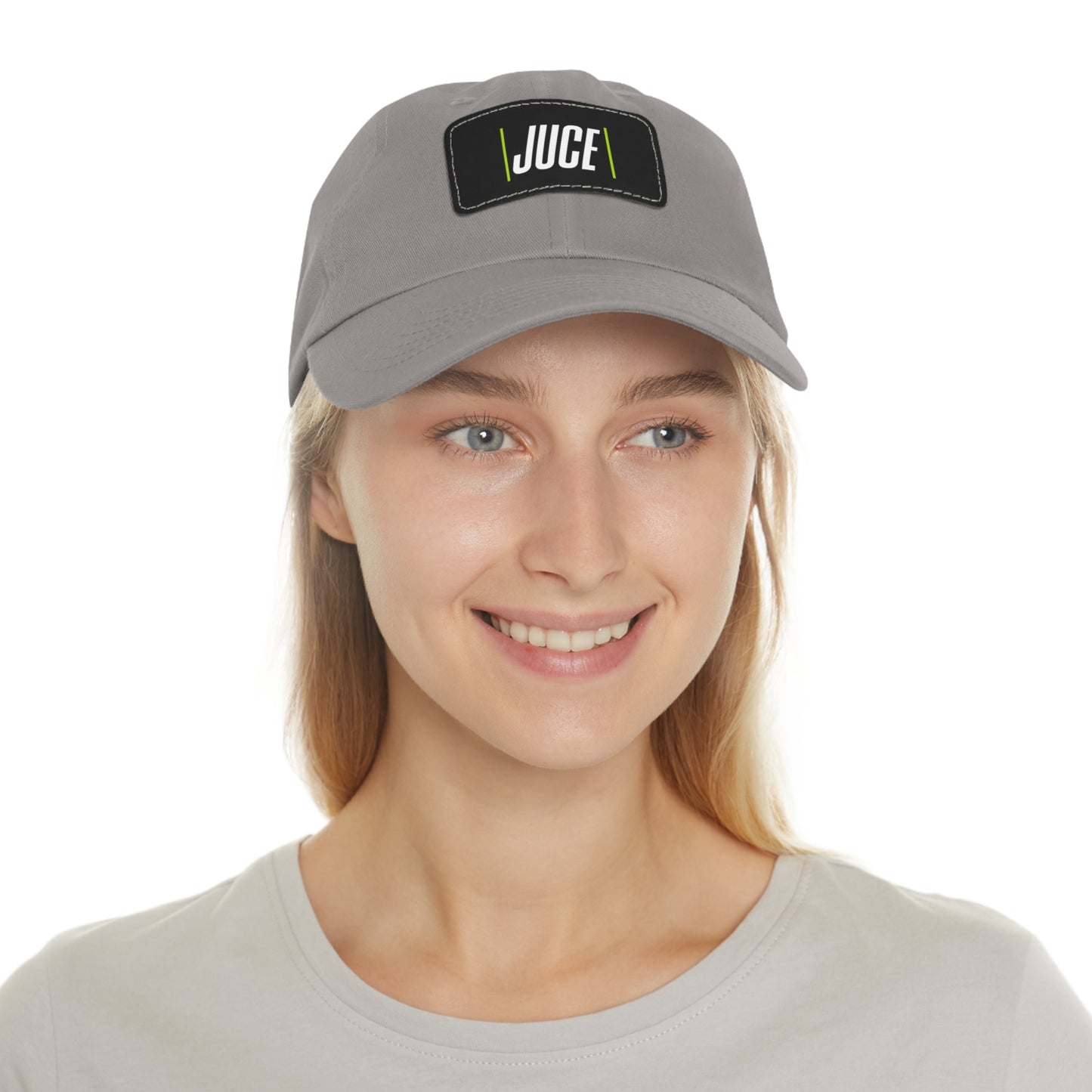 JUCE SPORT LOGO LEATHER PATCH Dad Hat with Leather Patch (Rectangle)