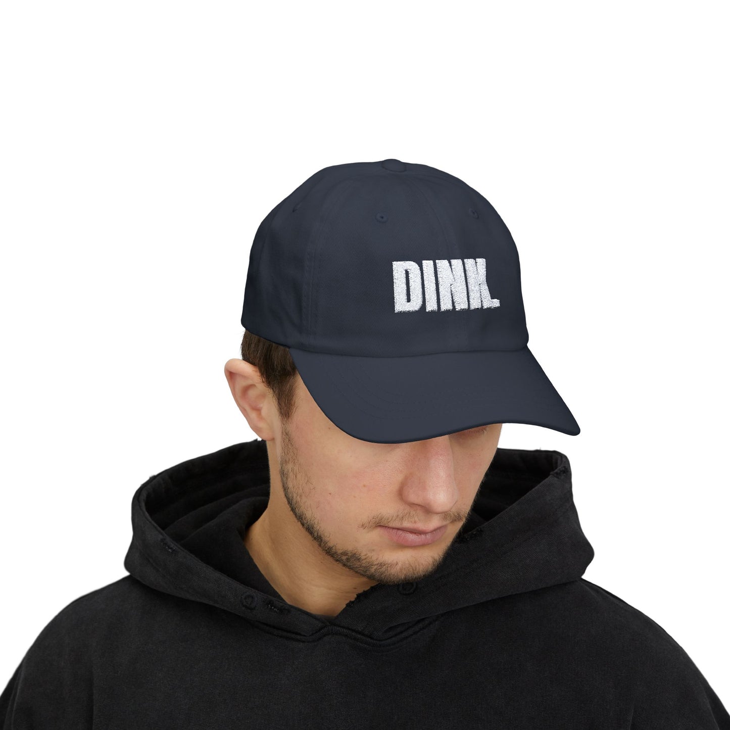 EMBROIDERED PICKLEBALL DINK LOGO Classic Dad Cap