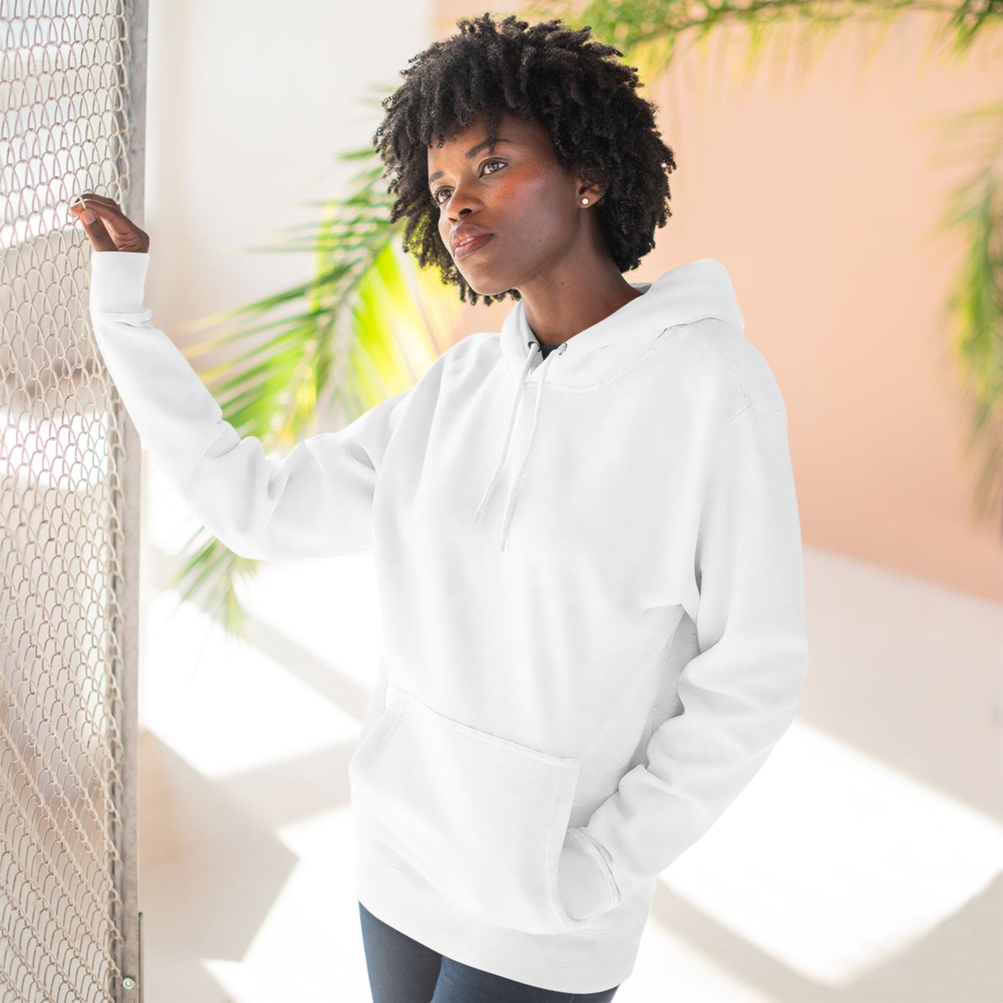 JUCE SPORT EMBROIDERED Three-Panel Fleece Hoodie