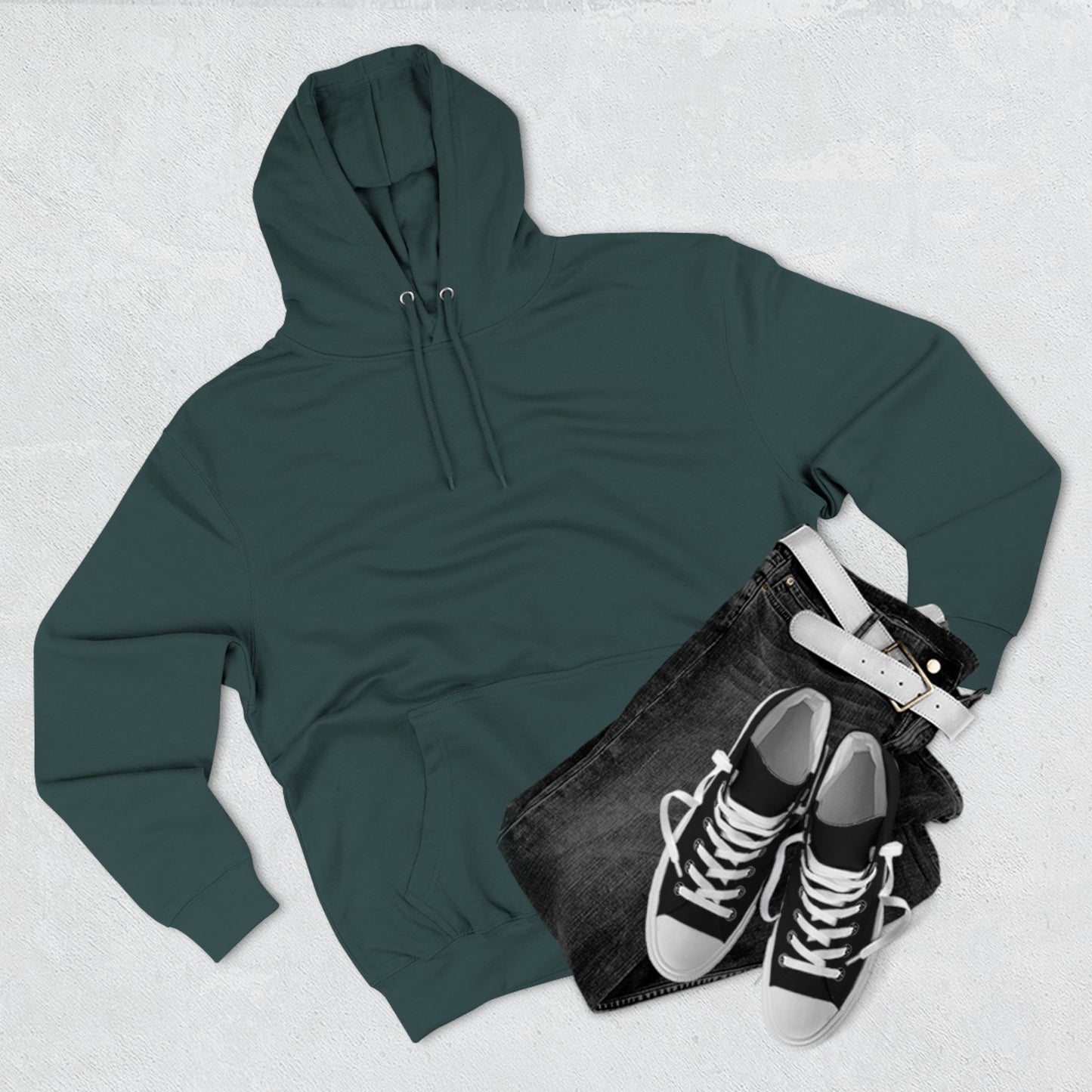 JUCE SPORT EMBROIDERED Three-Panel Fleece Hoodie