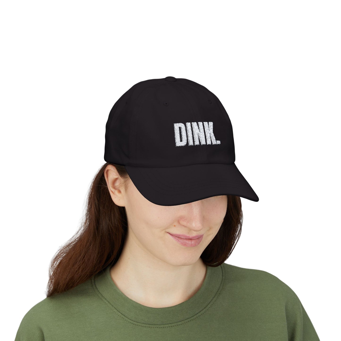 EMBROIDERED PICKLEBALL DINK LOGO Classic Dad Cap