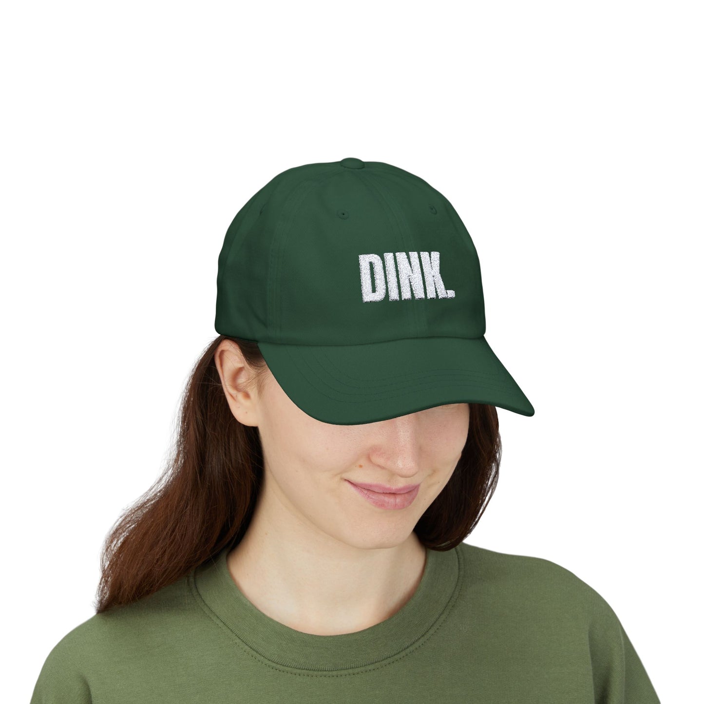 EMBROIDERED PICKLEBALL DINK LOGO Classic Dad Cap