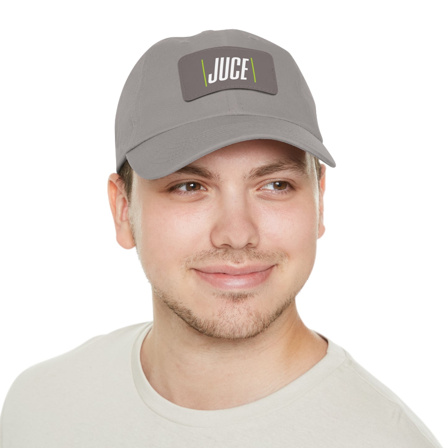 JUCE SPORT LOGO LEATHER PATCH Dad Hat with Leather Patch (Rectangle)