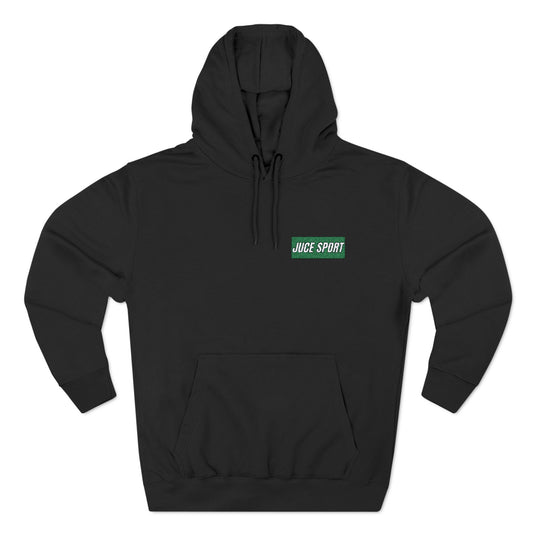 JUCE SPORT EMBROIDERED Three-Panel Fleece Hoodie