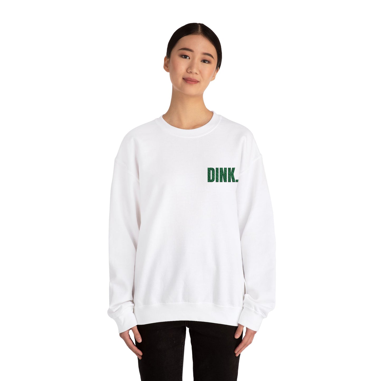 DINK EMBRODIERED LOGO Unisex Heavy Blend™ Crewneck Sweatshirt