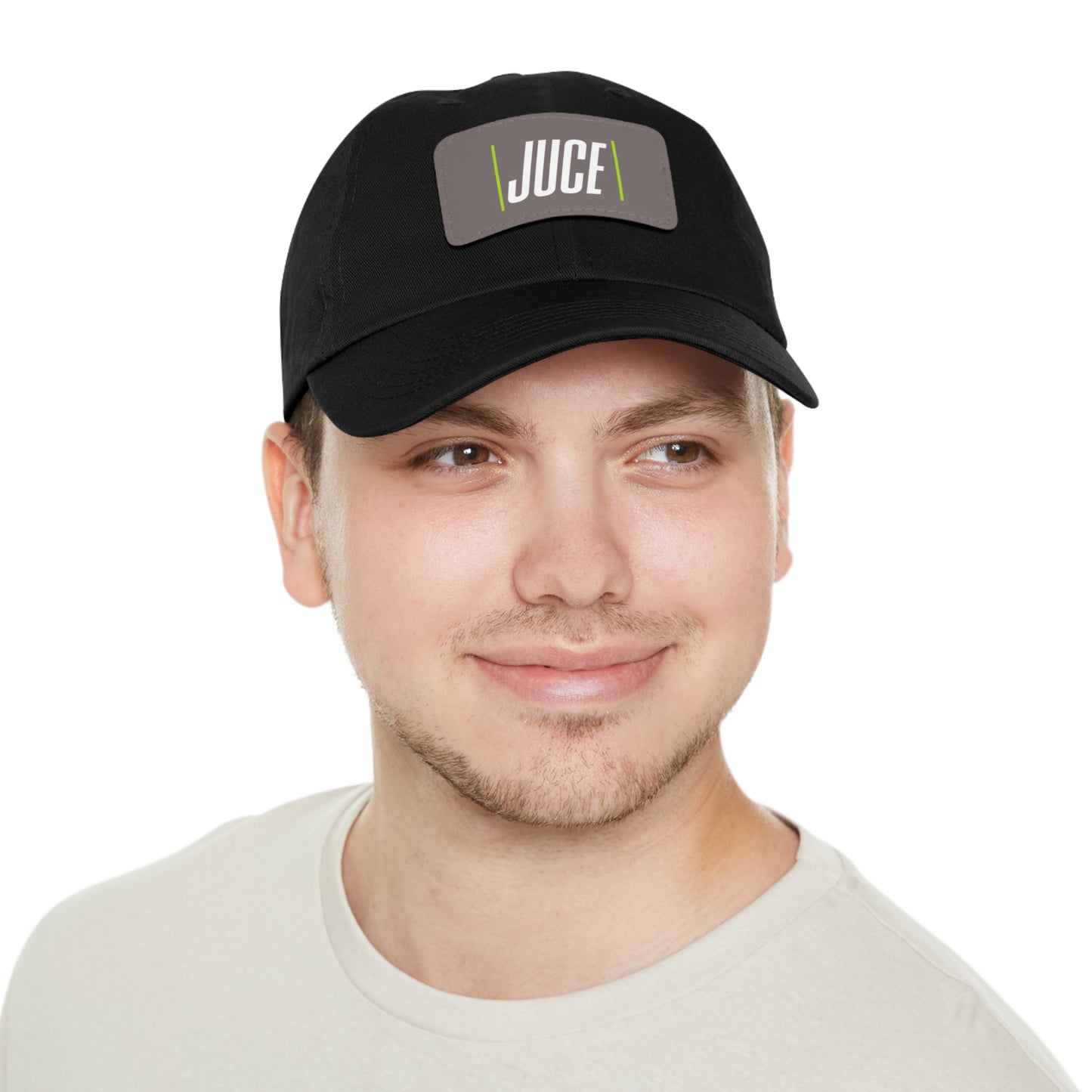 JUCE SPORT LOGO LEATHER PATCH Dad Hat with Leather Patch (Rectangle)