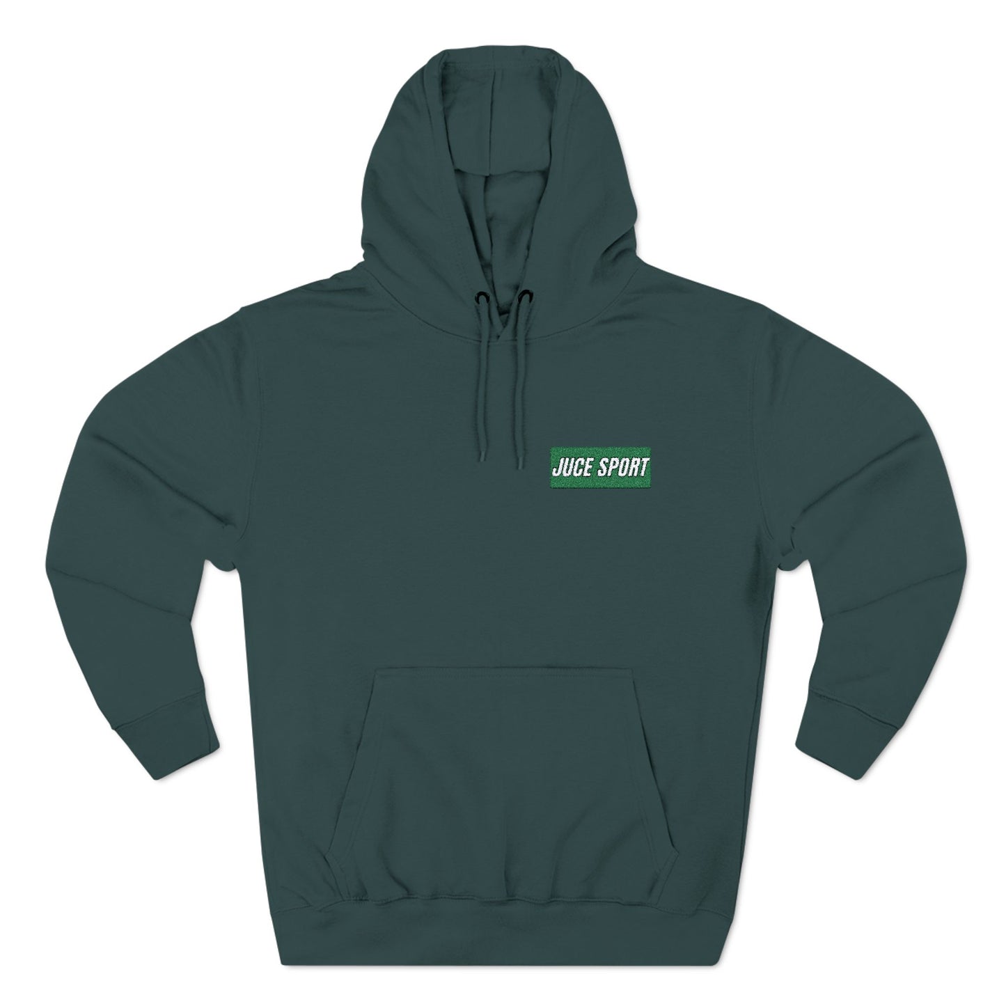 JUCE SPORT EMBROIDERED Three-Panel Fleece Hoodie
