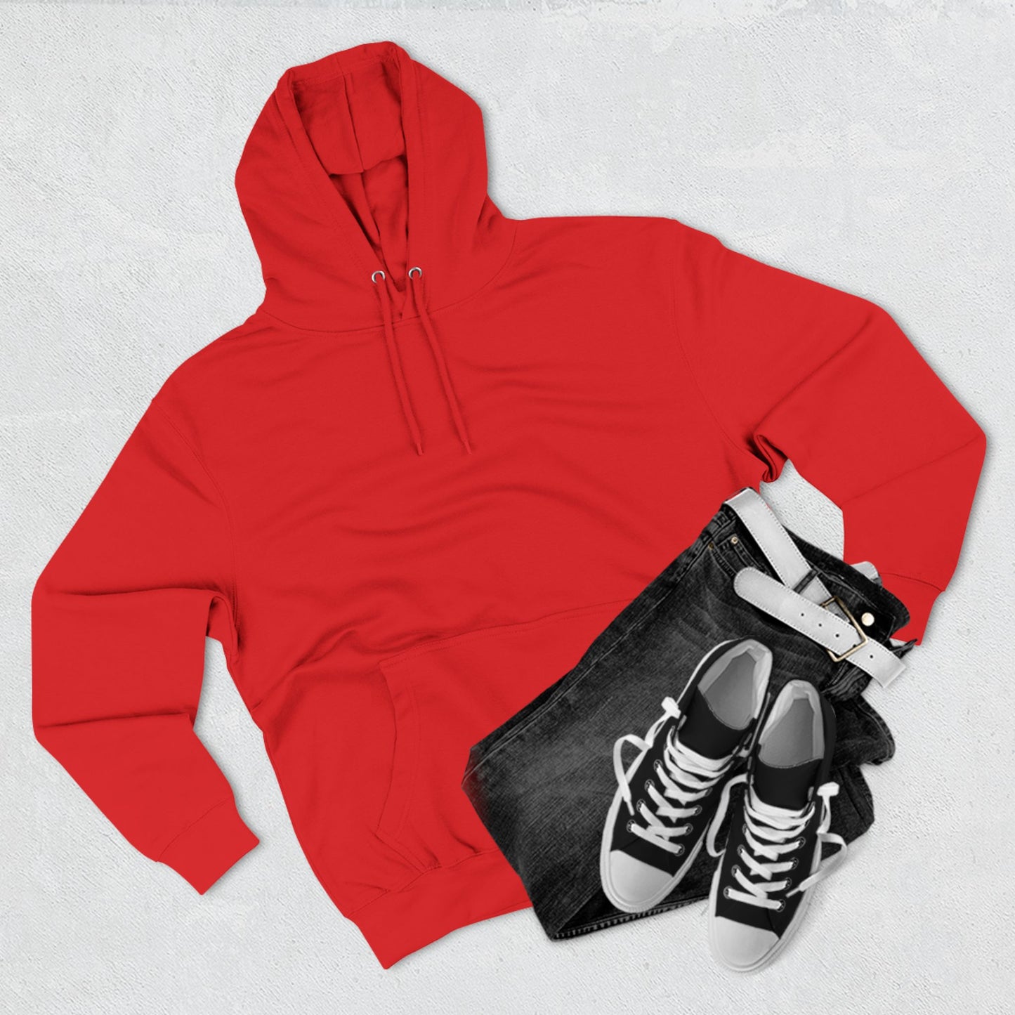 JUCE SPORT EMBROIDERED Three-Panel Fleece Hoodie