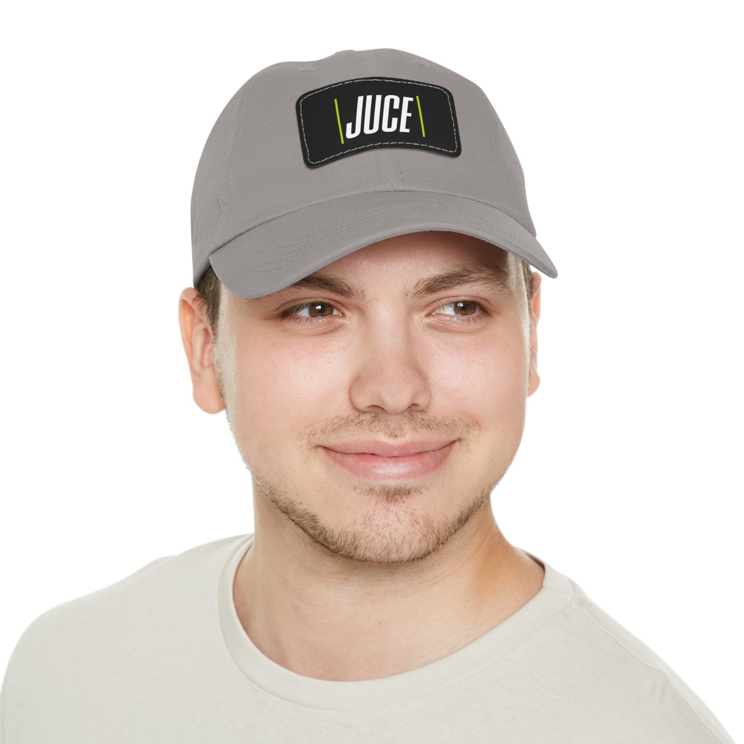 JUCE SPORT LOGO LEATHER PATCH Dad Hat with Leather Patch (Rectangle)