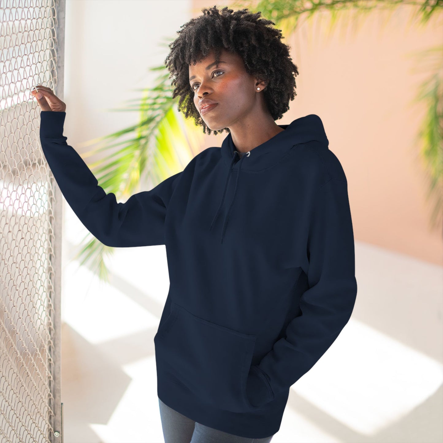 JUCE SPORT EMBROIDERED Three-Panel Fleece Hoodie
