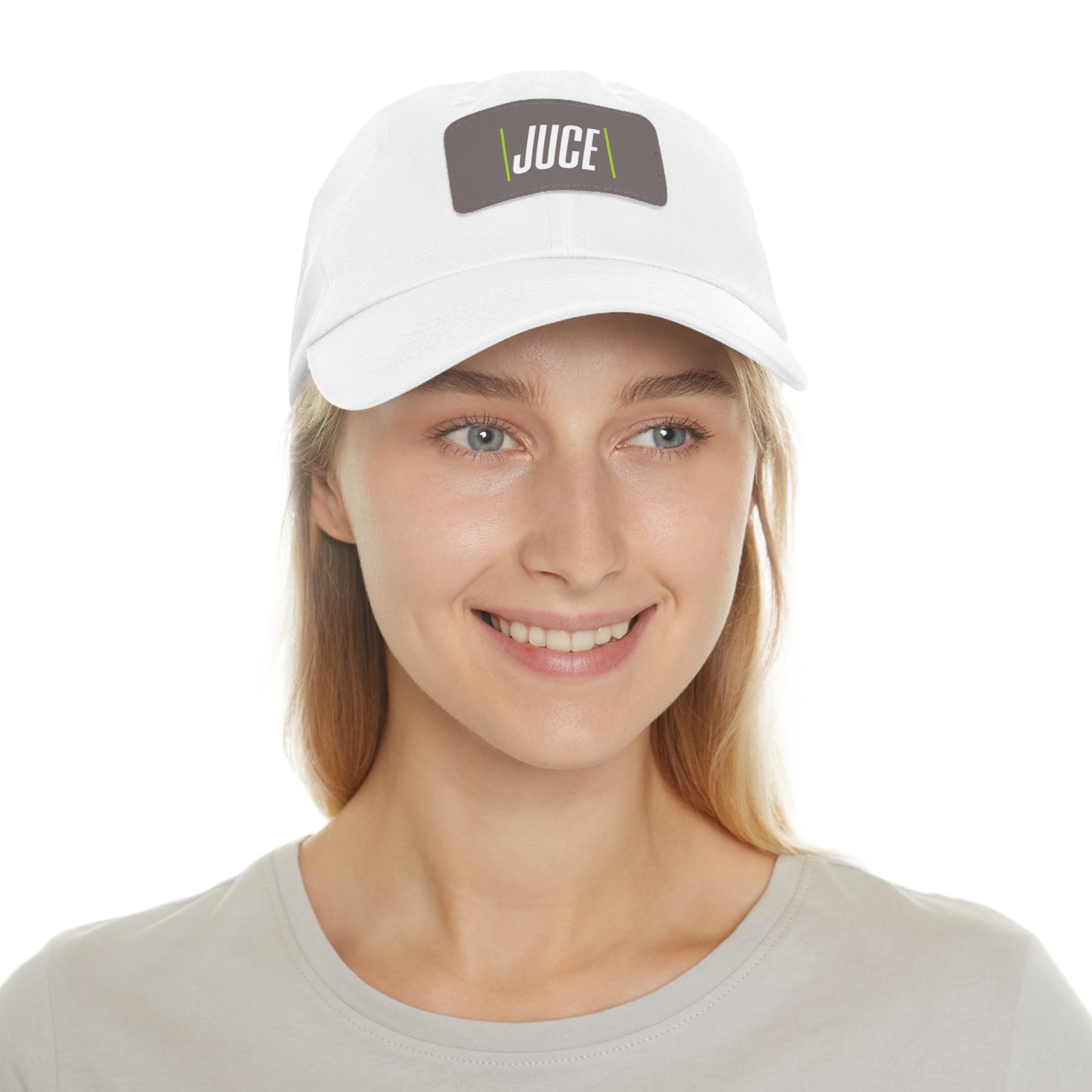 JUCE SPORT LOGO LEATHER PATCH Dad Hat with Leather Patch (Rectangle)