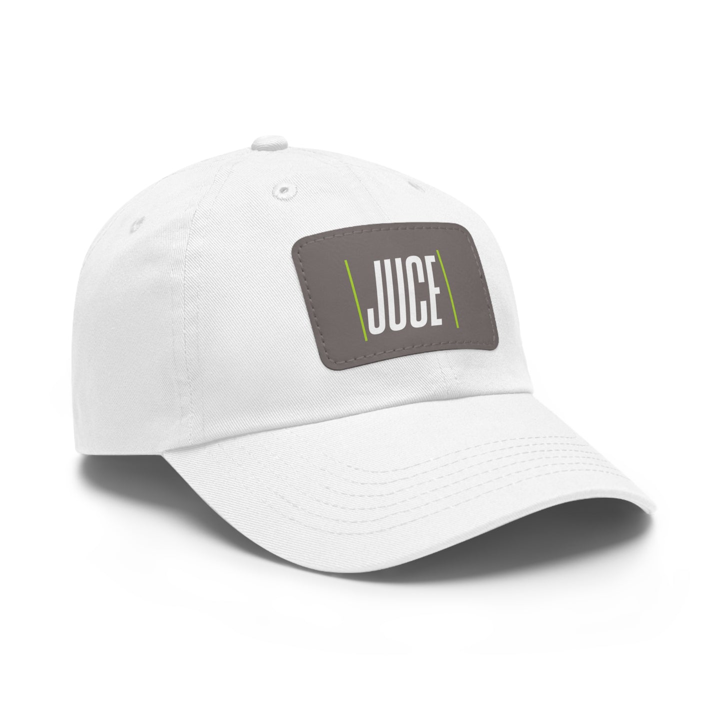 JUCE SPORT LOGO LEATHER PATCH Dad Hat with Leather Patch (Rectangle)