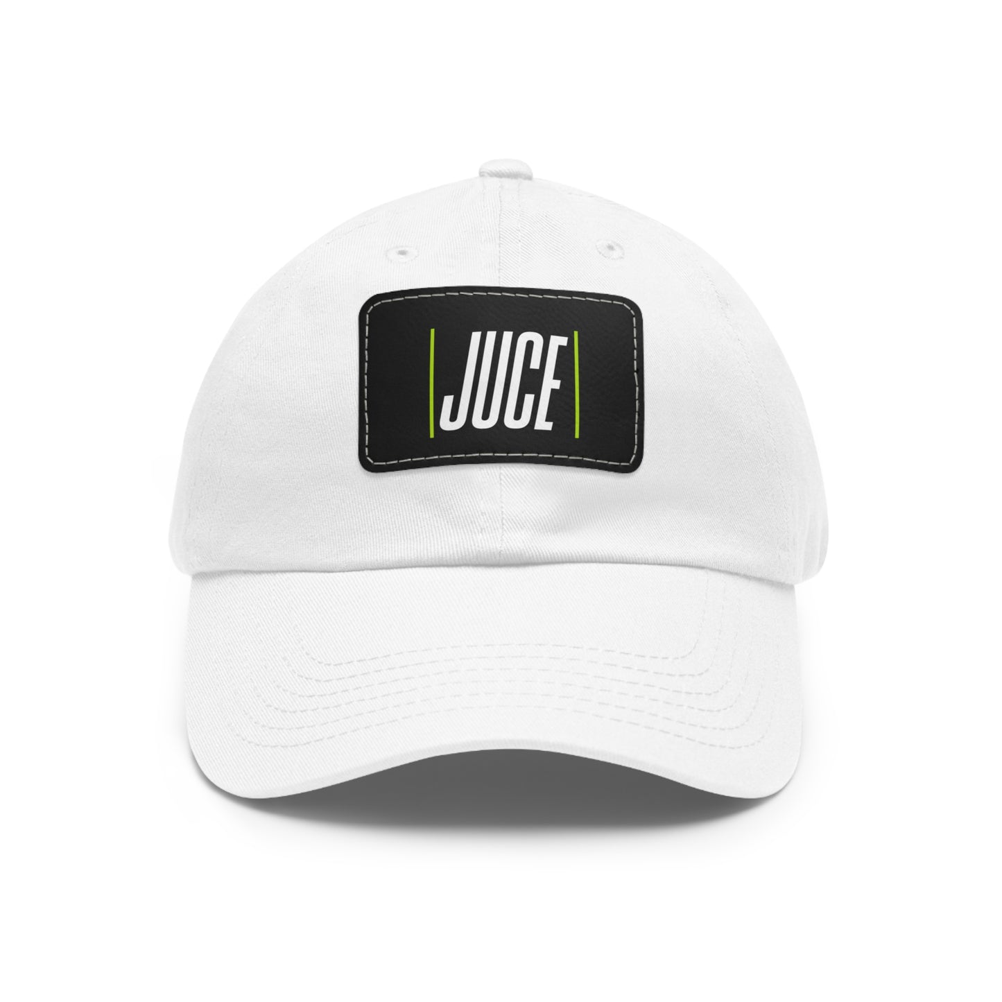 JUCE SPORT LOGO LEATHER PATCH Dad Hat with Leather Patch (Rectangle)