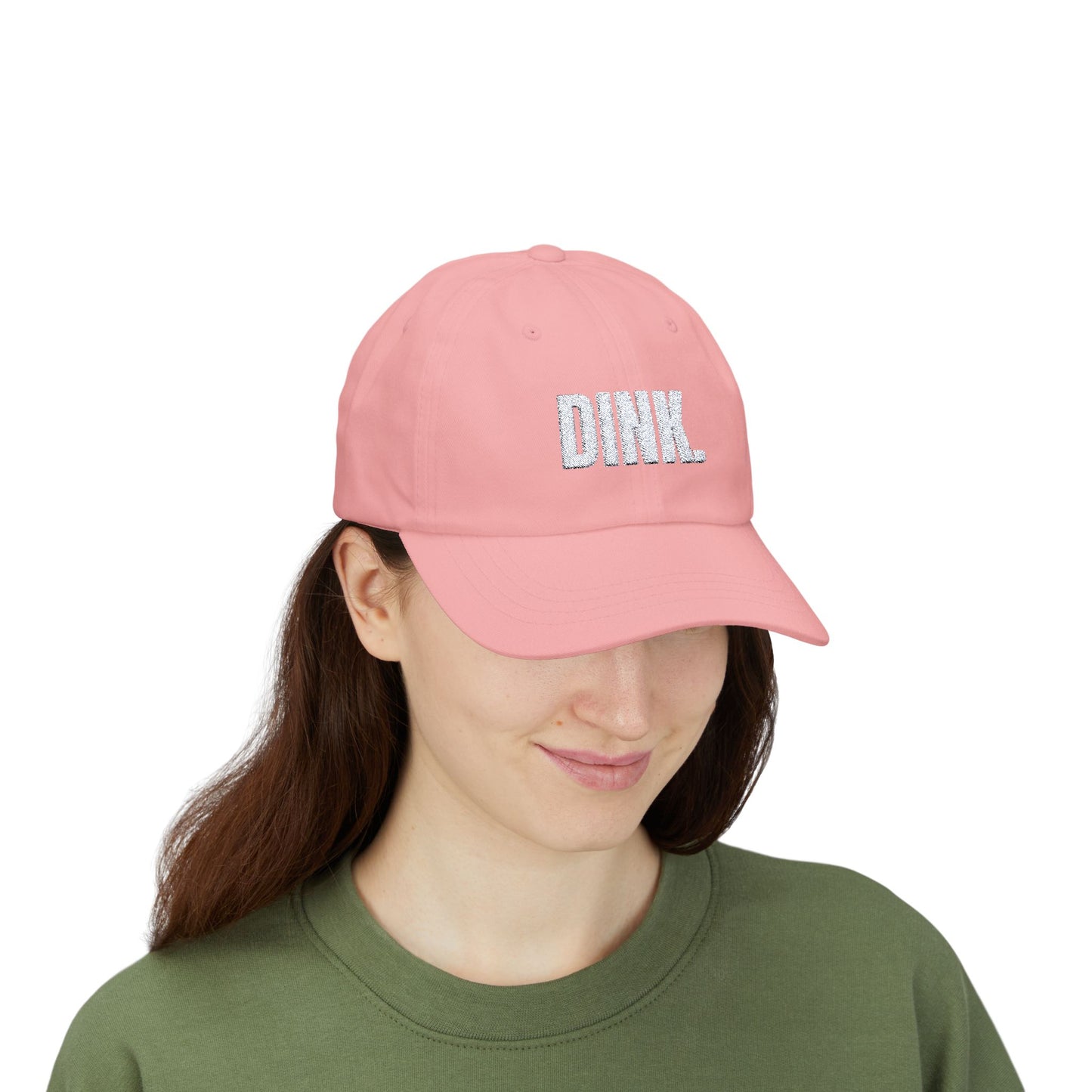 EMBROIDERED PICKLEBALL DINK LOGO Classic Dad Cap