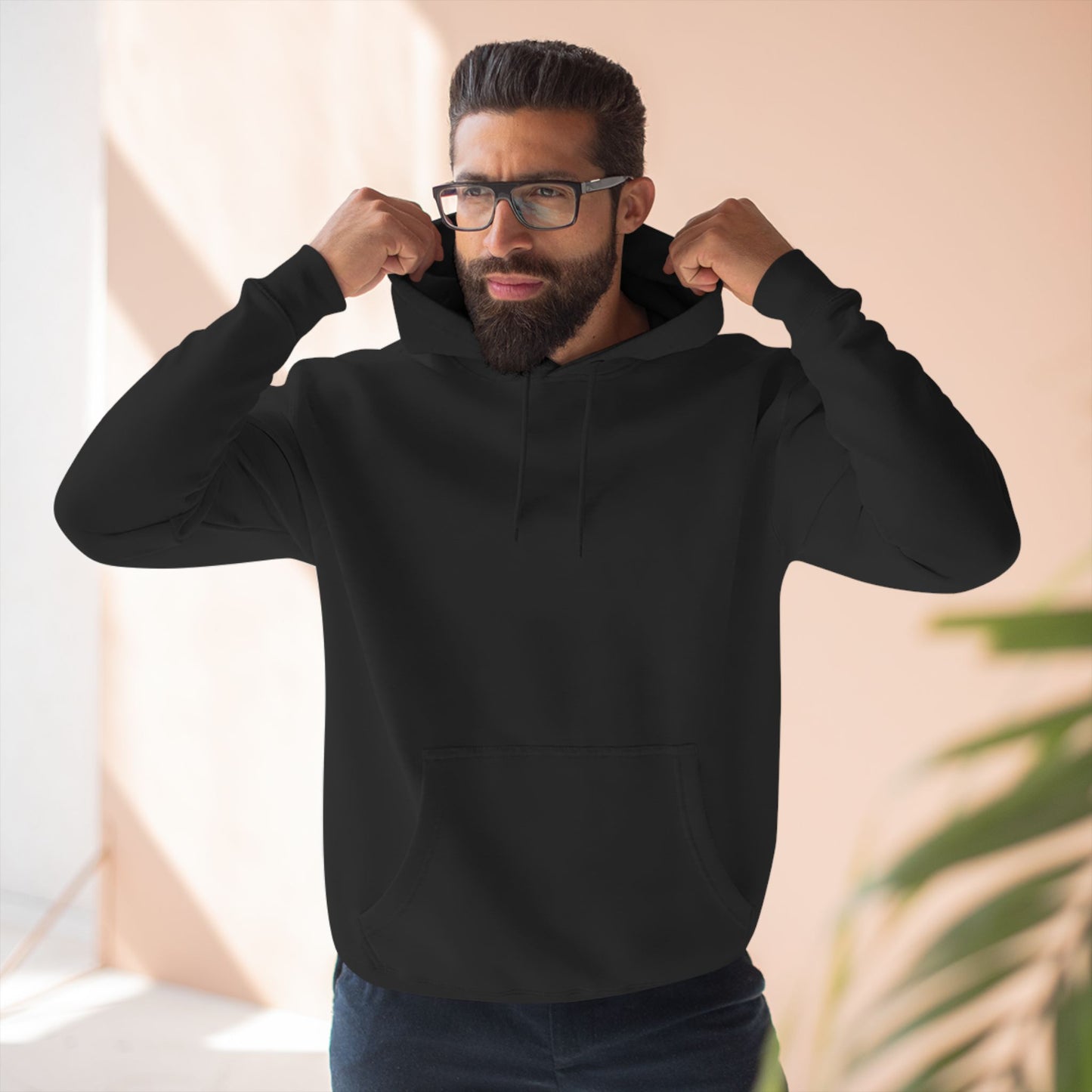 JUCE SPORT EMBROIDERED Three-Panel Fleece Hoodie