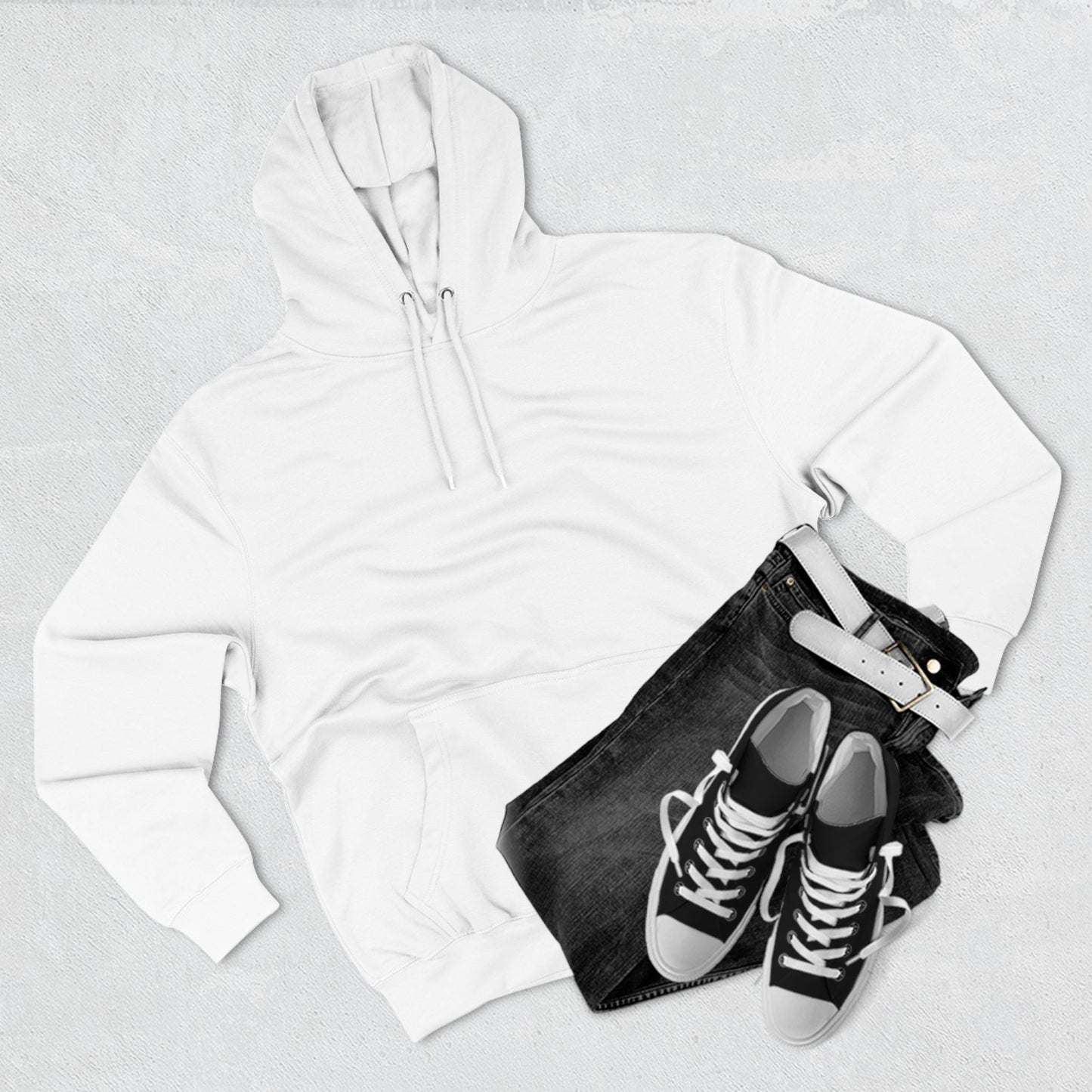 JUCE SPORT EMBROIDERED Three-Panel Fleece Hoodie