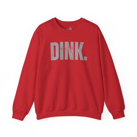 PICKLEBALL DISTRESSED DINK LOGO Unisex Heavy Blend™ Crewneck Sweatshirt