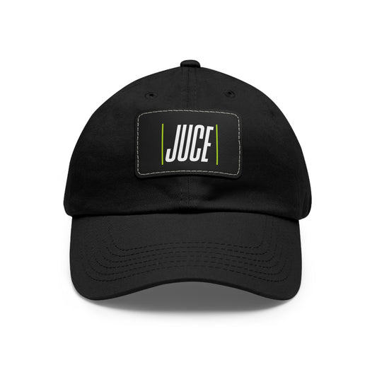 JUCE SPORT LOGO LEATHER PATCH Dad Hat with Leather Patch (Rectangle)